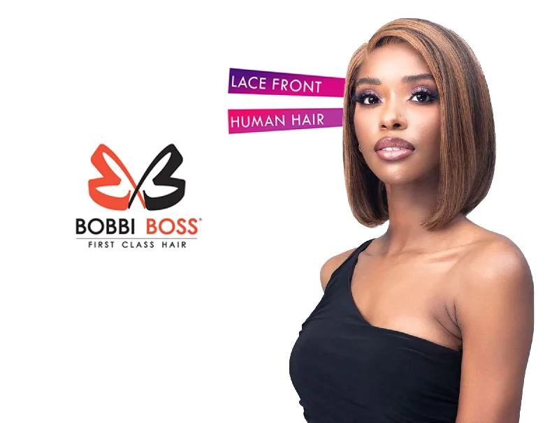 BOBBI BOSS LACE WIG 100% UNPROCESSED HUMAN HAIR - MHLF546 ROSALIE