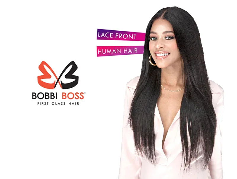 BOBBI BOSS LACE WIG 100% UNPROCESSED HUMAN HAIR W&W - MHLF678 DYLAN