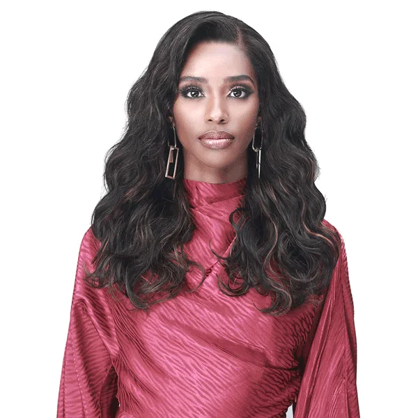 Bobbi Boss Wig MHLF920 Natural Wave 20"" - 100% Remy Human Hair