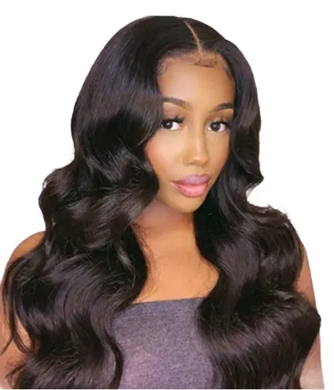 Body Wave HD Transparent Lace Frontal Unit