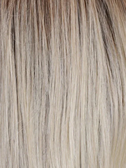 BOMBSHELL BLONDE | Blend of White, Pure Blonde & Satin Blonde w/ Brown Roots