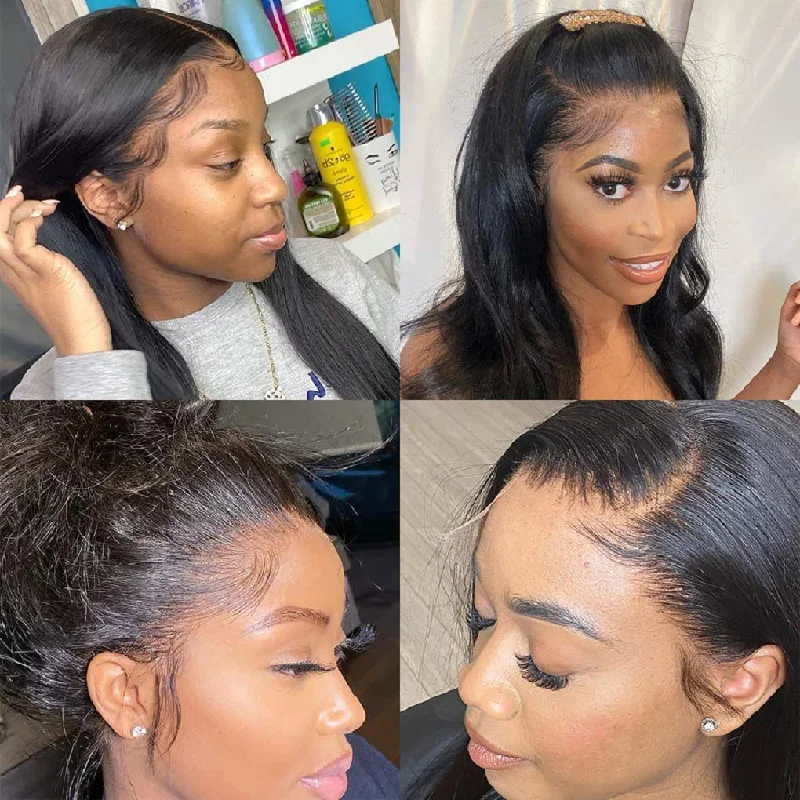 Body Wave 4x4 Human Hair Lace Front Wig