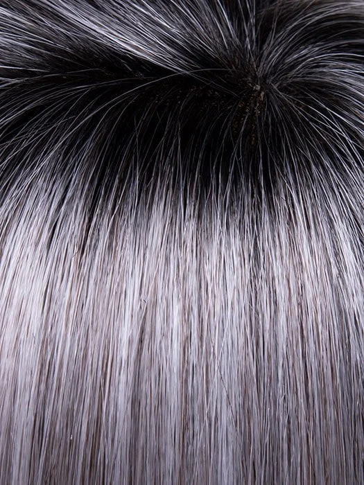 STERLING SHADOW | Medium Salt-and-Pepper Grey with Darker Brown Roots