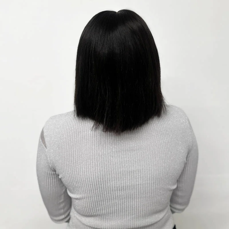 10 inches Bob Human Hair HD Lace Frontal Wig