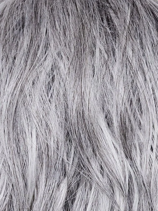 SALT-&-PEPPER-MR | A 50/50 Blend of Deep Charcoal Grey and Light Alabaster Grey Tones with a Micro Root