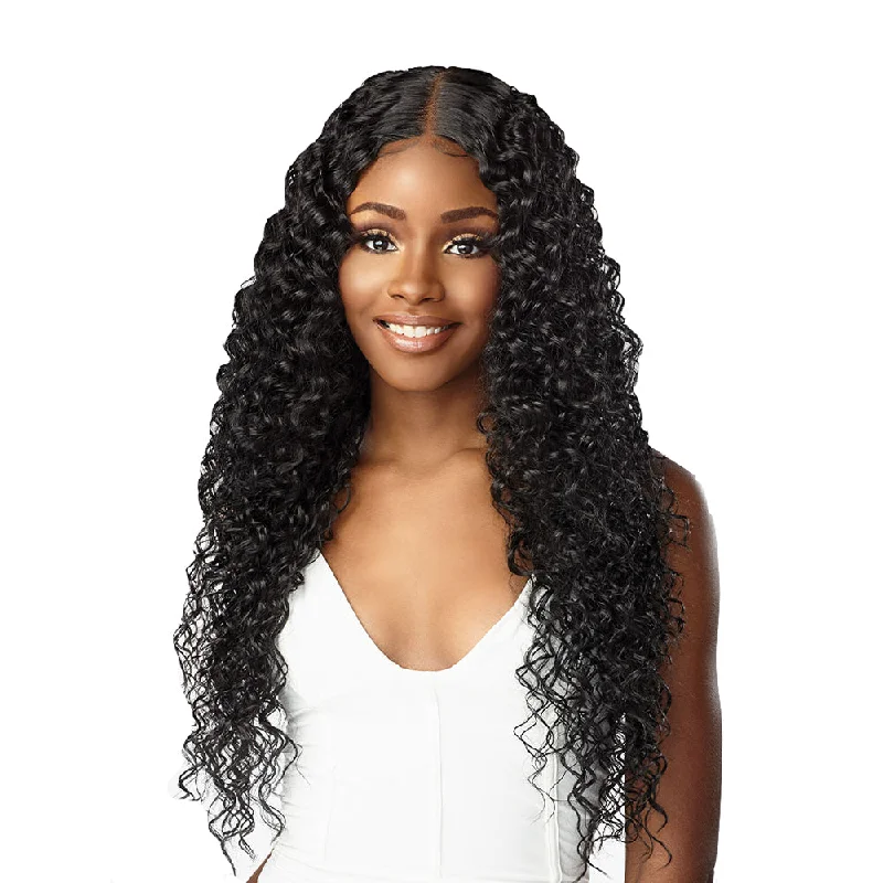 Sensationnel Butta Lace Bohemian 28"" Human Hair Blend Lace Wig