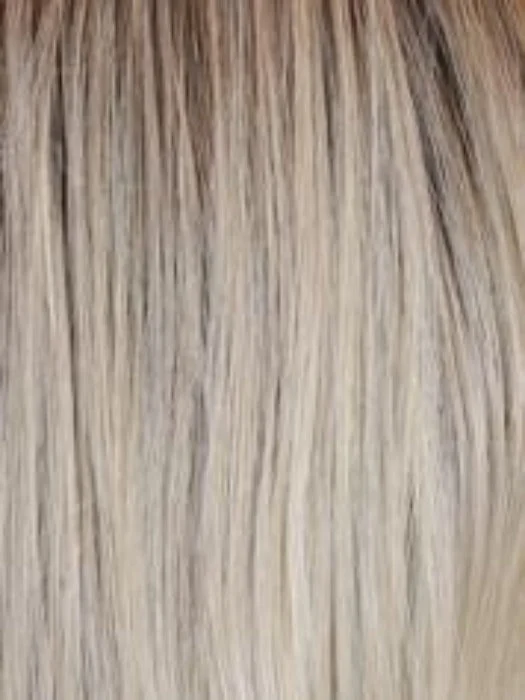 BOMBSHELL BLONDE | Blend of White, Pure Blonde & Satin Blonde w/ Brown Roots