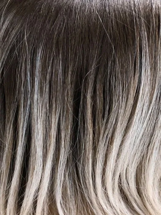 COCONUT BROWN SUGAR | Blend of Platinum & Ash Blonde Highlights on Ash Brown - Sunkissed Look