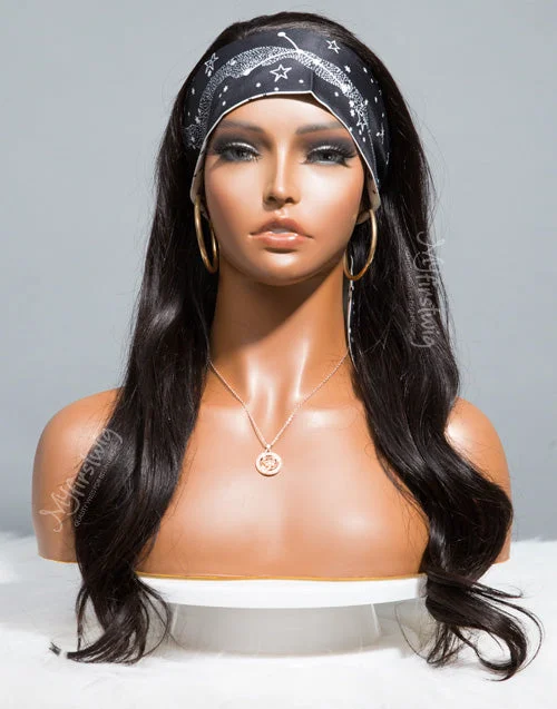 CANCER - ZODIAC COLLECTION HUMAN HAIR WAVY WIG - ZC004