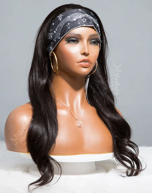 CANCER - ZODIAC COLLECTION HUMAN HAIR WAVY WIG - ZC004