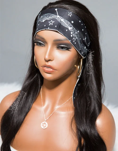 CANCER - ZODIAC COLLECTION HUMAN HAIR WAVY WIG - ZC004