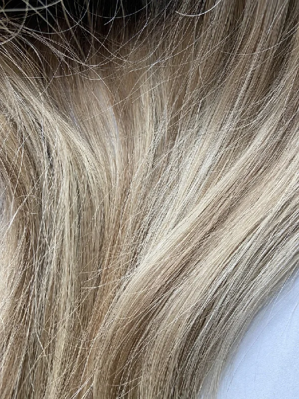 27/120/10RTHH | Blend of Light Brown and Blondes with a darker Root