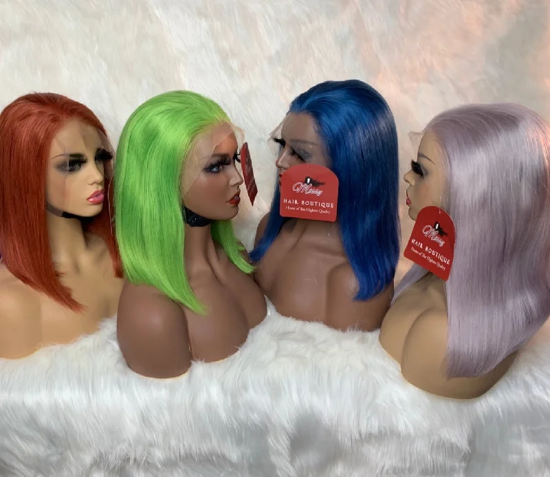 Color BoB Lace Front Units