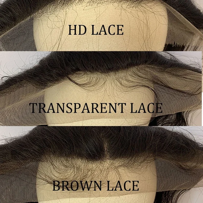 24-30"" Unprocessed Lace Frontal Wig - Dark Brown