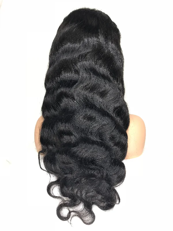 8A Malaysian Body Wave Lace Frontal Human Hair Wig