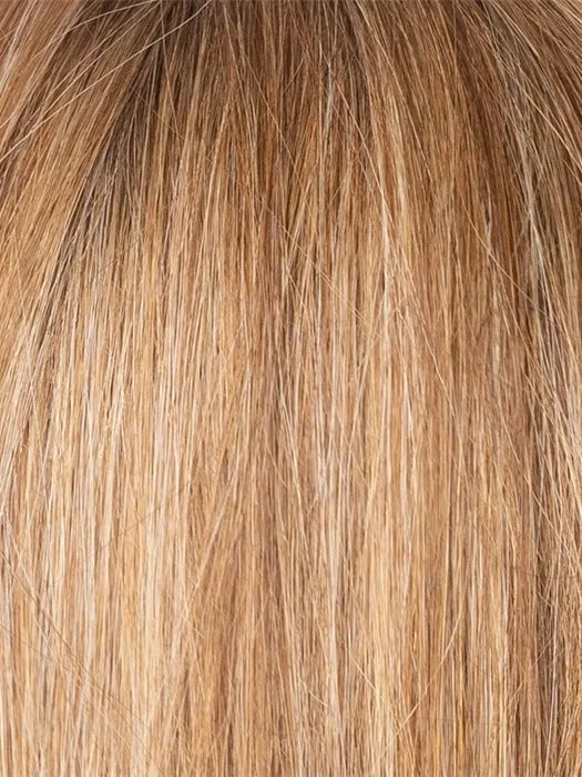 HAZLENUT-CREAM | Soft Brown Root Tone, Warm Golden Blond Base with Soft Creamy Highlights.