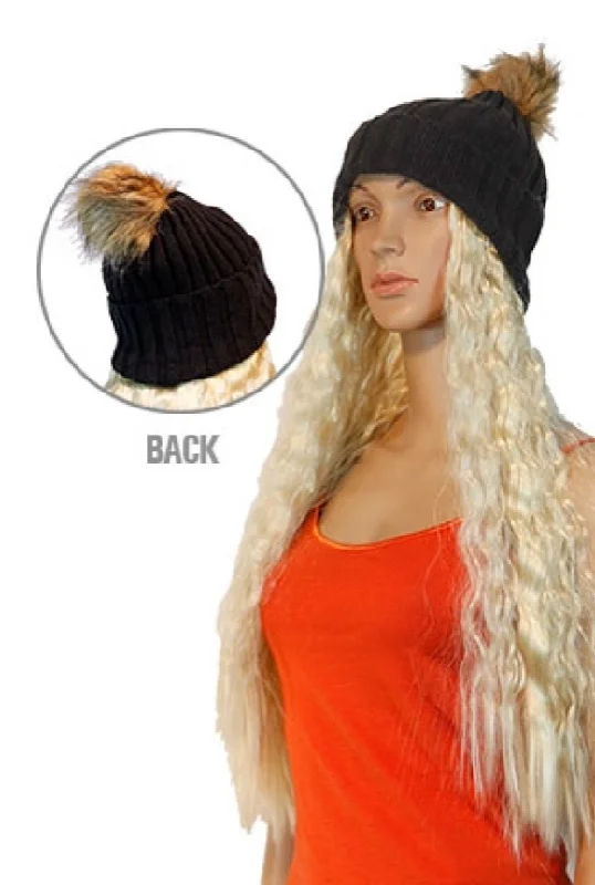 Winter Hat Wig