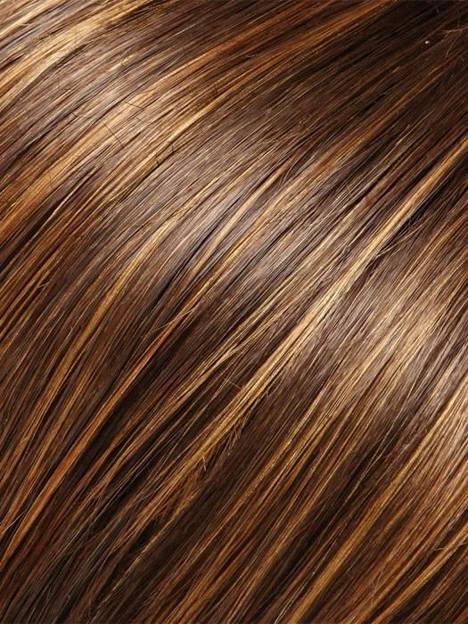 6F27 CARAMEL RIBBON | Brown with Light Red-Gold Blonde Highlights & Tips