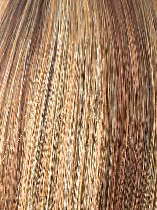 COPPER GLAZE R | Rooted Dark Bronzed Brown with Red Gold Highlights