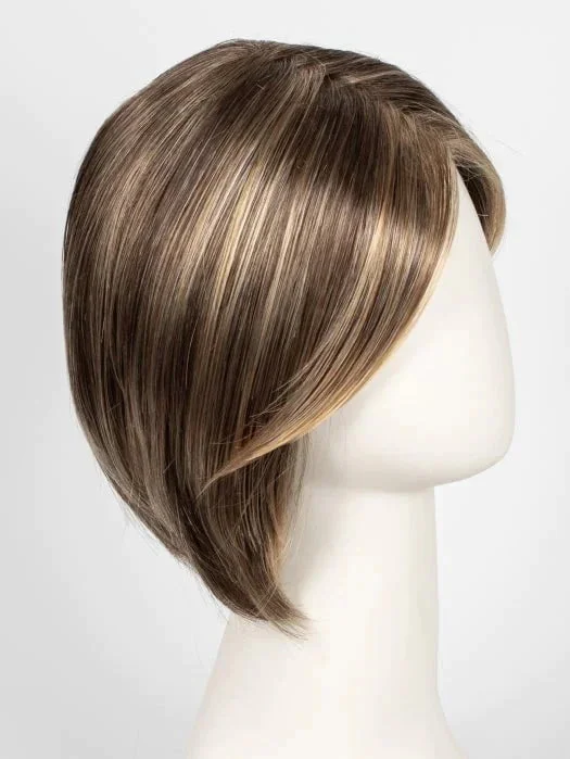 R11S+ GLAZED MOCHA | Warm Medium Brown with Golden Blonde Highlights on Top