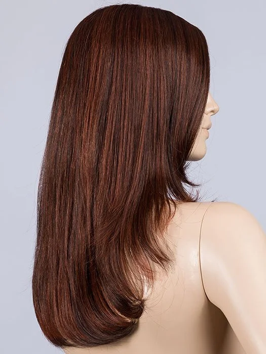 AUBURN ROOTED 33.130.4 | Dark Auburn, Deep Copper Brown, and Darkest Brown Blend with Shaded Roots