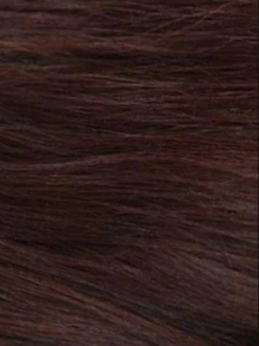 MULBERRY-BROWN | Dark chocolate and dark auburn blend with rusty auburn undertones