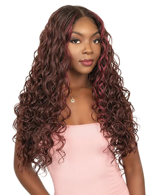 Janet Collection 100% Human Hair Prime Unimix HD 360 with 13X6 Frontal Part Glueless HITA Lace Wig