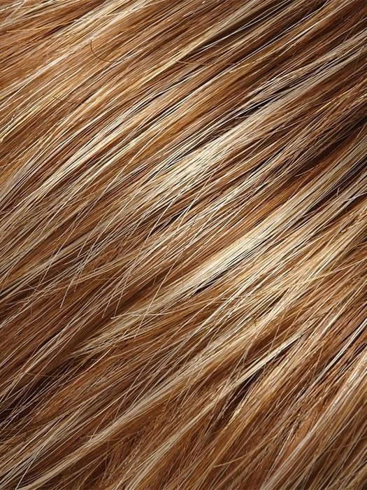 FS26/31 | Medium Red-Gold Brown and Light Gold Blonde Blend with LT Gold Blonde Bold Highlights