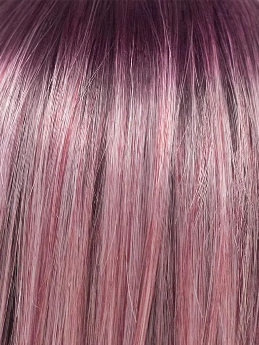 MELTED PLUM | Dark purple roots melt into lighter blended purple