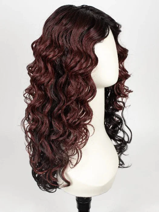 MC4/35SS SANGRIA | Dark Rooted Red with Fiery Red Highlights