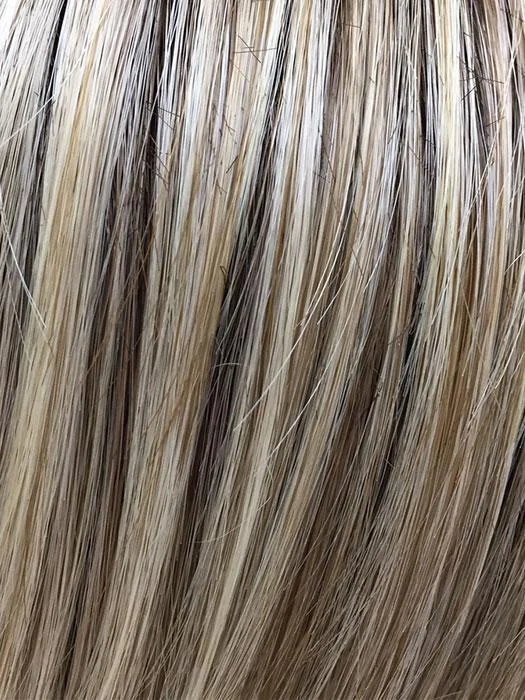 Butterbeer Blonde | 8R/19/23 | Medium brown root with a blend of sandy blonde, ash blonde and light blonde