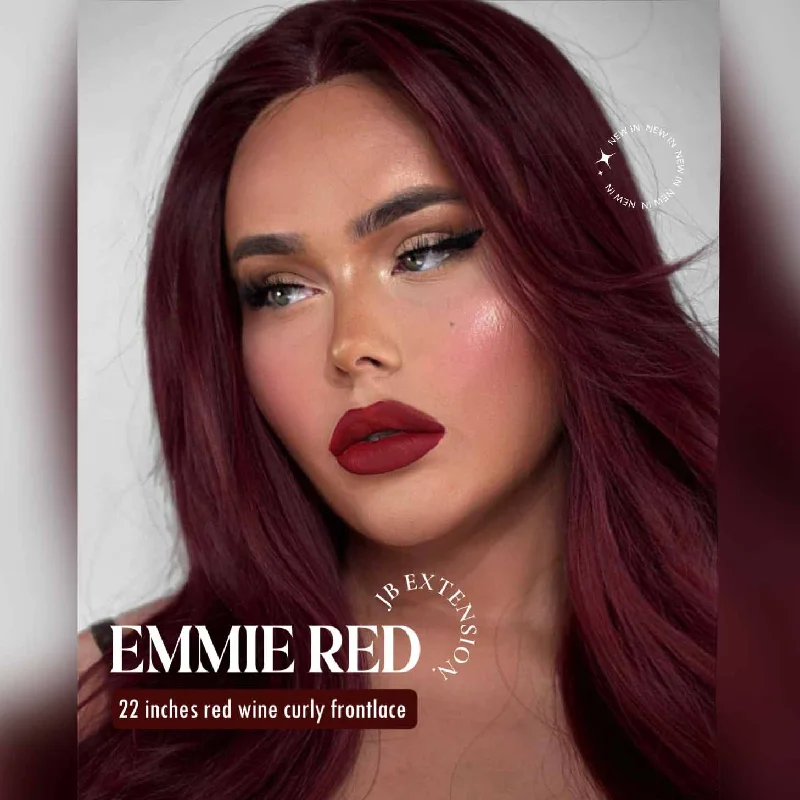 Copy The Influencer' Hair Wig - EMMIE RED