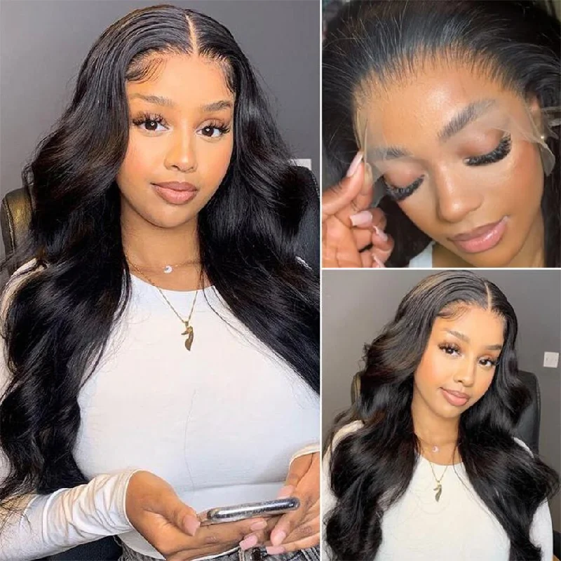 12A Cranberry 13x4/13X6 Lace Front Human Hair Wigs Brazilian Body Wave HD Lace Frontal Wig