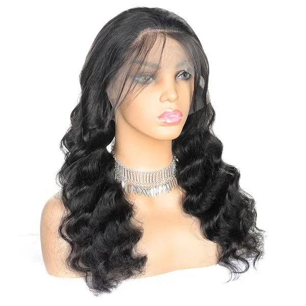 12A Cranberry 13X4/13X6 Lace Front Human Hair Wigs Brazilian Loose Deep Wave HD Lace Frontal Wig Natural Color