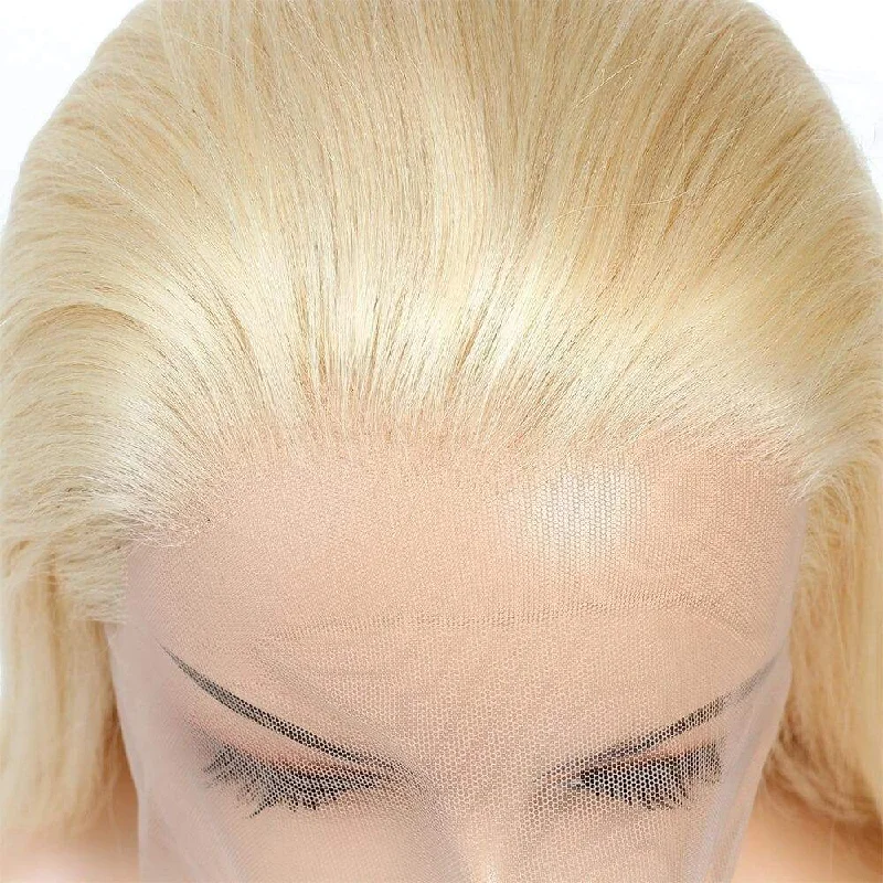 Cranberry 13x4 Lace Front Wigs 613 Blonde Brazilian Straight Human Hair Wigs