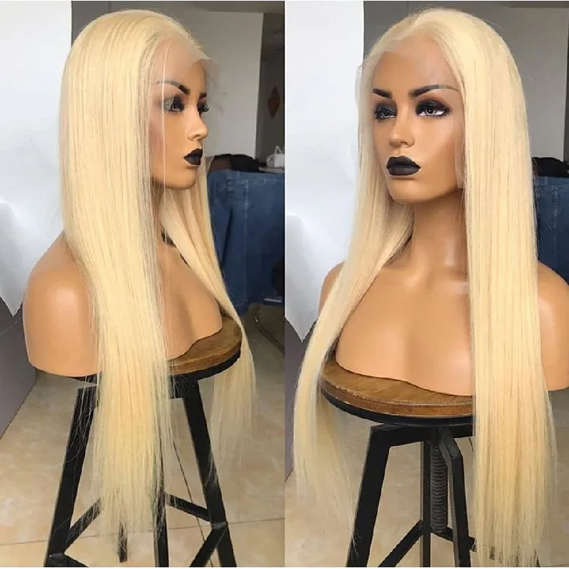 Cranberry 13x4 Lace Front Wigs 613 Blonde Brazilian Straight Human Hair Wigs