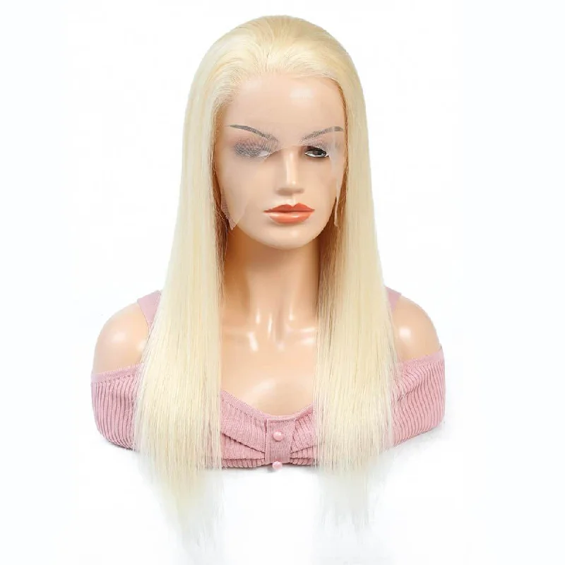 Cranberry 13x4 Lace Front Wigs 613 Blonde Brazilian Straight Human Hair Wigs