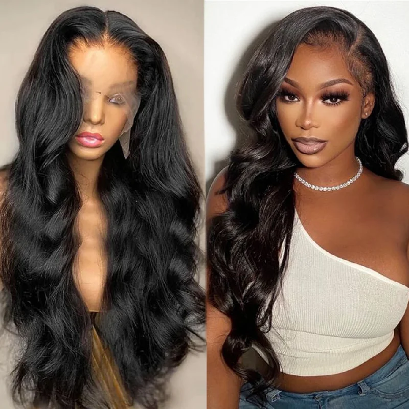 12A Cranberry 13x4/13X6 HD Lace Frontal Wigs Indian Body Wave Natural Lace Front Human Hair Wigs