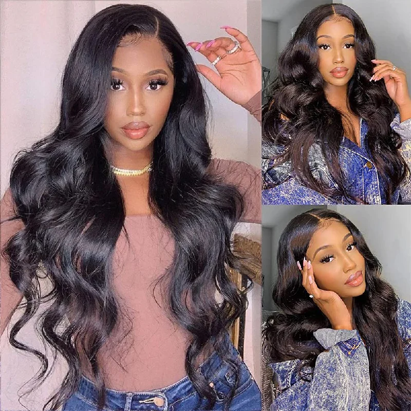 12A Cranberry 13x4/13X6 HD Lace Frontal Wigs Indian Body Wave Natural Lace Front Human Hair Wigs