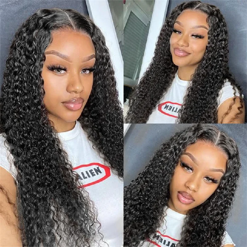 12A Cranberry Curly 13X4/13X6 Indian Lace Front Human Hair Wigs HD Lace Frontal Wig Remy Hair Wigs