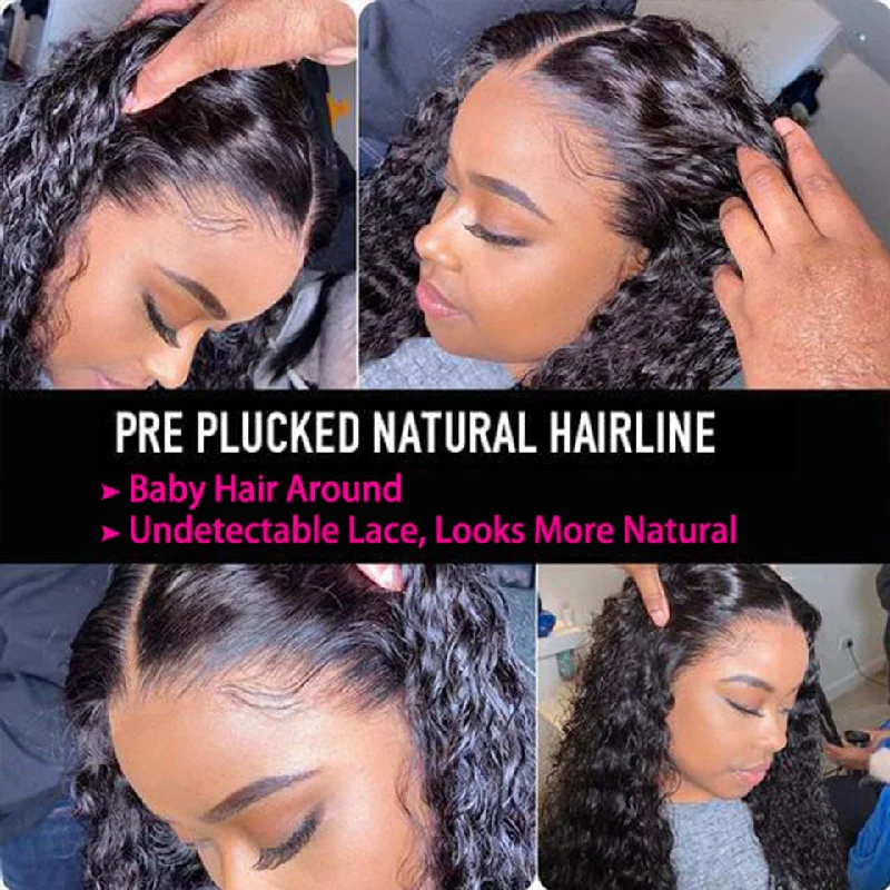 12A Cranberry Curly 13X4/13X6 Indian Lace Front Human Hair Wigs HD Lace Frontal Wig Remy Hair Wigs