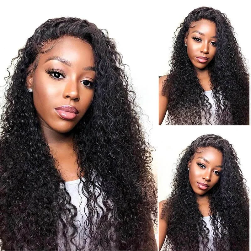 12A Cranberry Curly 13X4/13X6 Indian Lace Front Human Hair Wigs HD Lace Frontal Wig Remy Hair Wigs