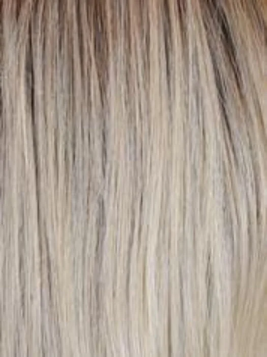 BOMBSHELL BLONDE | Blend of White, Pure Blonde & Satin Blonde w/ Brown Roots