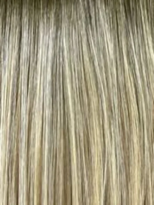 ROOTBEER FLOAT BLONDE | Blend of Light Pearl, Ash, Beige & Champagne Blondes w/ Platinum Blonde Hint and darker roots