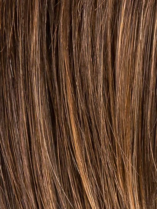 CHOCOLATE ROOTED 6.30 | Medium to Dark Brown base with Light Reddish Brown highlights and Dark Roots