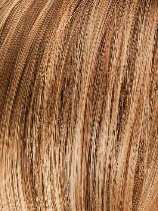 LIGHT BERNSTEIN ROOTED12.27.26 | Light Auburn, Light Honey Blonde, and Light Reddish Brown blend and Dark Roots