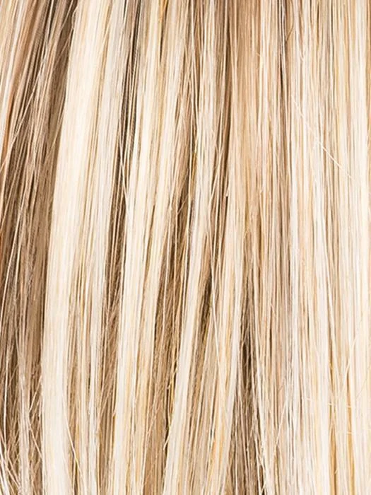 CHAMPAGNE ROOTED 22.16.25 | Light Beige Blonde, Medium Honey Blonde, and Platinum Blonde blend with Dark Roots