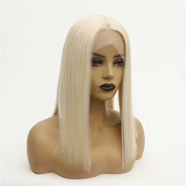 Diamond Virgin Malaysian Straight Custom Lace Front Wig