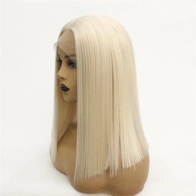 Diamond Virgin Malaysian Straight Custom Lace Front Wig