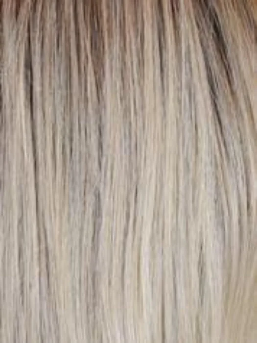 BOMBSHELL BLONDE | Blend of White, Pure Blonde & Satin Blonde w/ Brown Roots